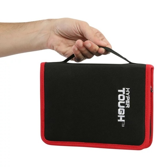 New Hyper Tough 51-Piece Auto and Motorcycle Mechanic's Tool Kit, Model 4376V - Picture 9 of 11